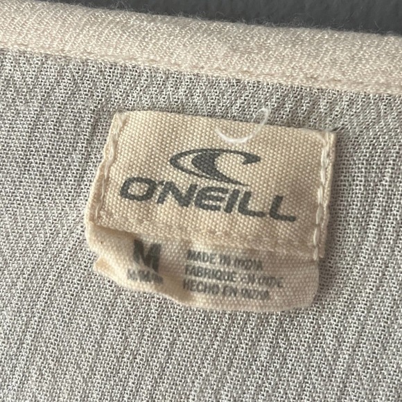 O'Neill Cream and Pink Swim Coverup - Picture 4 of 6